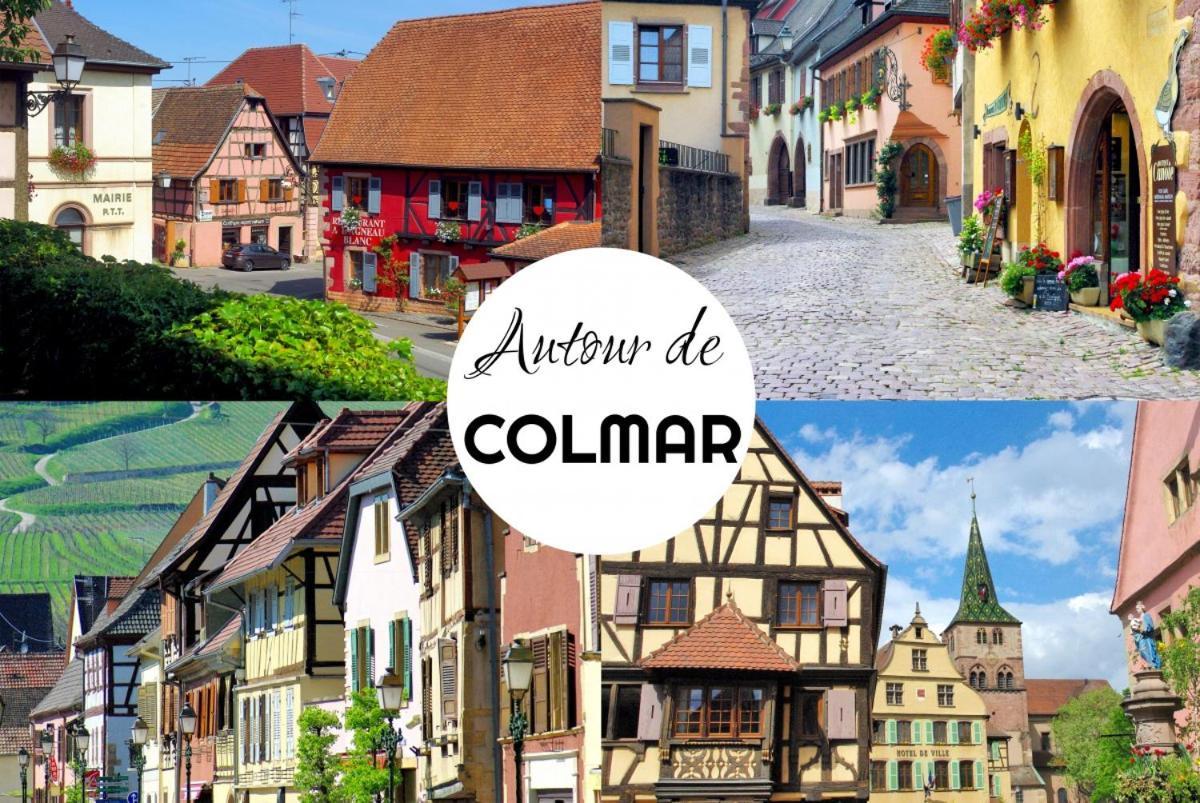 "Les Gites Cote Blind" Tout Confort Proche Colmar Bischwihr Exteriér fotografie